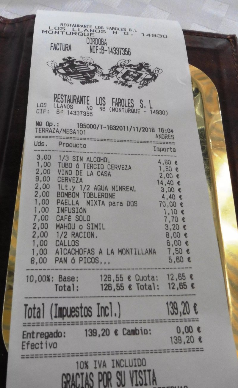 Restaurante Los Faroles