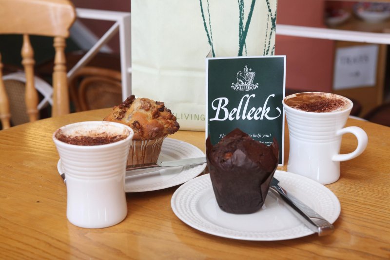 Belleek Pottery Tea Room