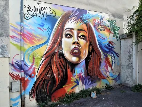 Fresque Femme Rousse