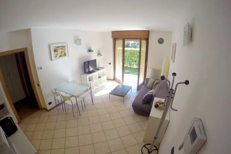 Bergamo: Apartement with little garden