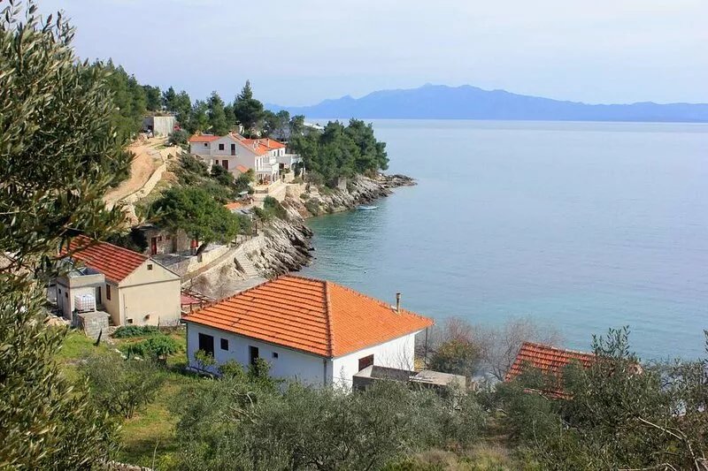 Two bedroom apartment near beach Cove Torac, Hvar (A-589-b)