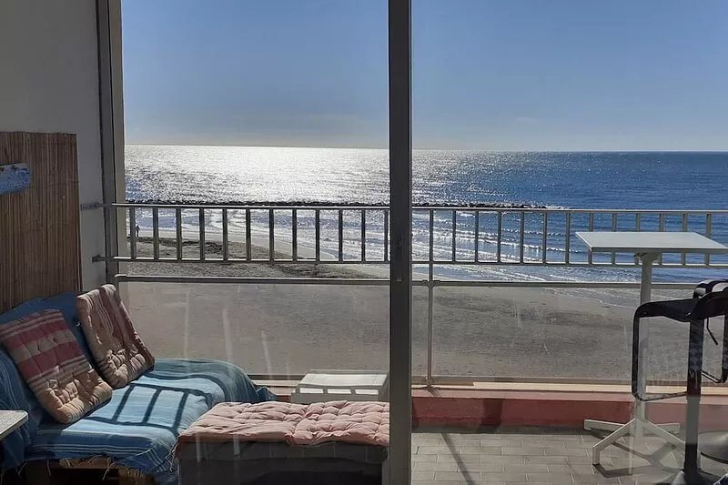 T2 1st line sea view in GRAU D'AGDE