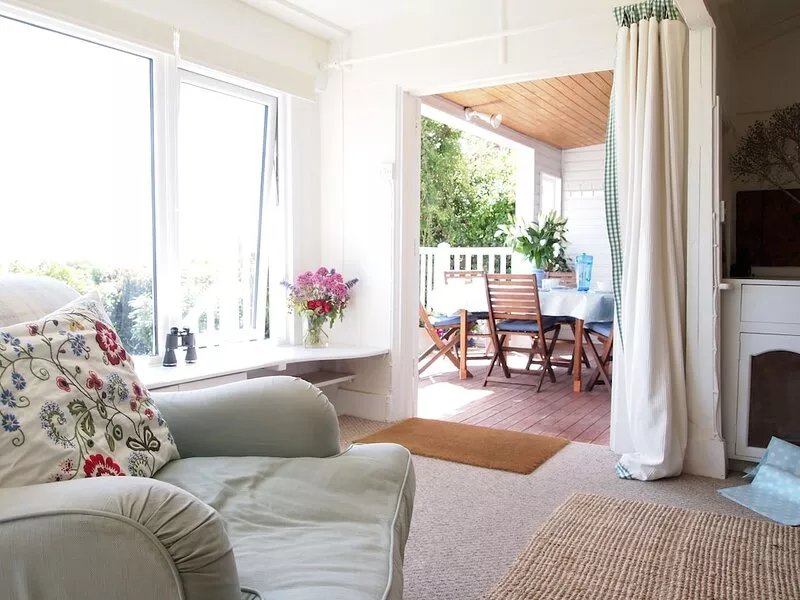 Beach front location, Pet friendly, Full of charachter, Private garden, Sea view