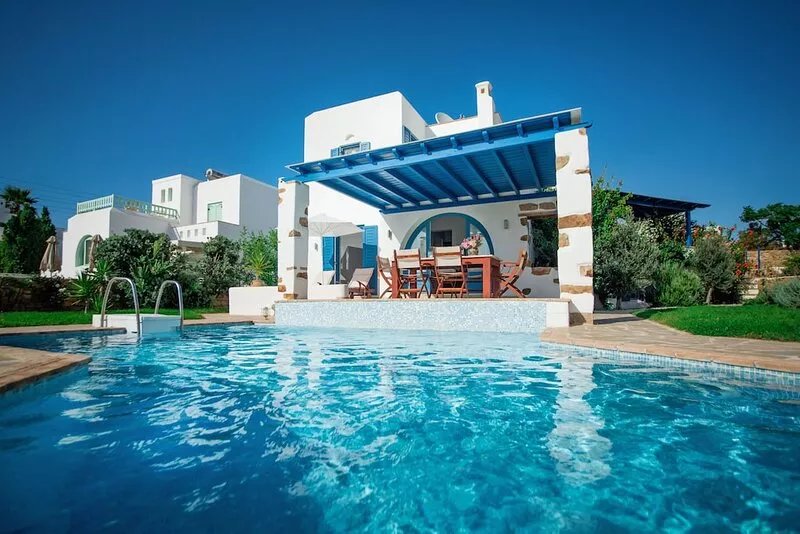 OUTSTANDING VILLA WITH PRIVATE POOL, CLOSE TO THE AMAZING PROKOPIOS BEACH