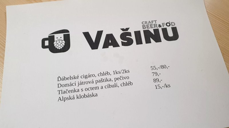 U Vasinu - Craft Beer & Food