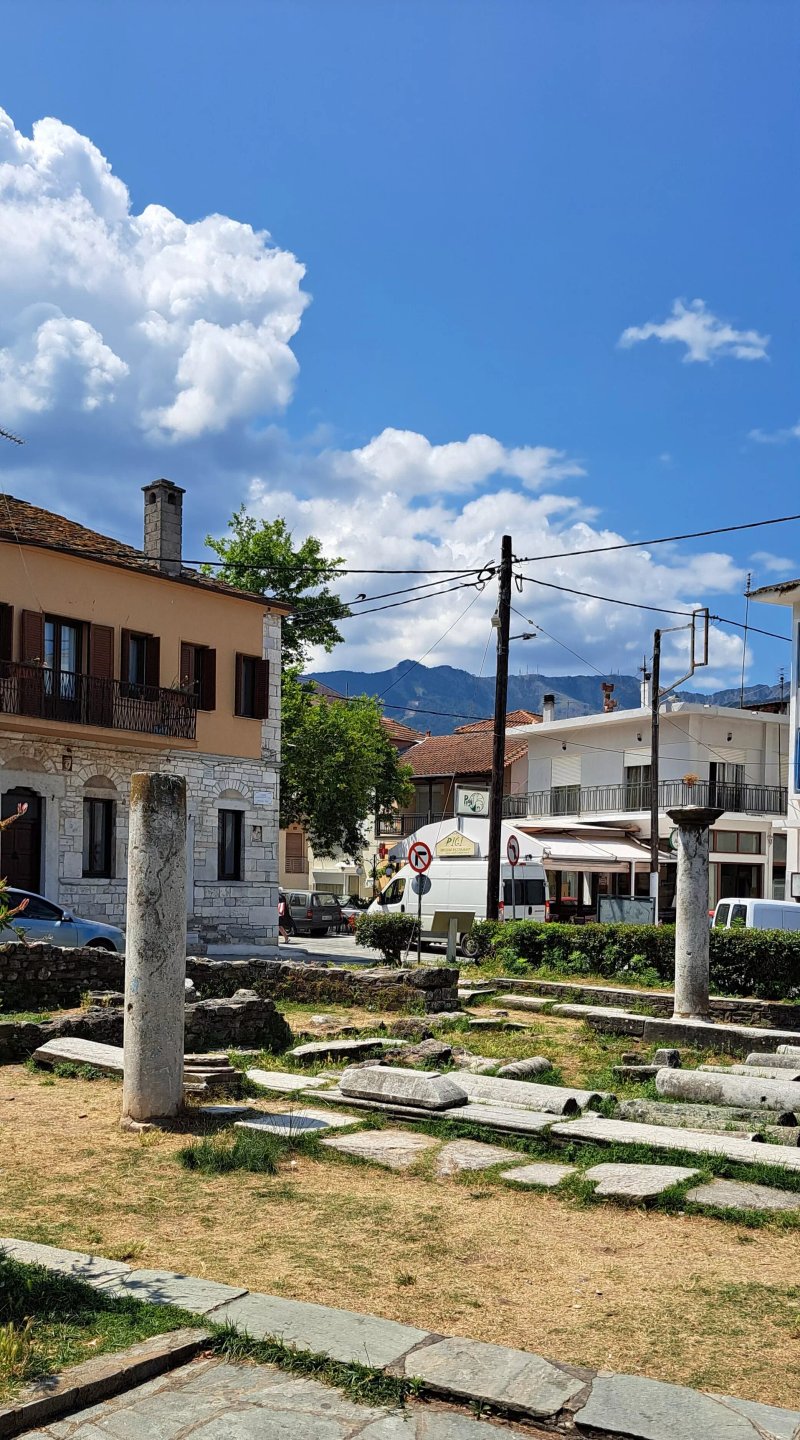 Early Christian Cruciform Basilica Of Thasos