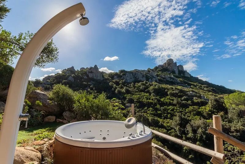 Villa "Aloe 2" with Mountain View, Sea View, Wi-Fi, A/C, Terraces & Garden