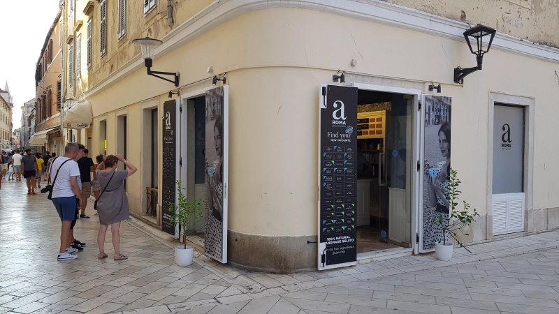 Aroma Gelato Experience Boutique Zadar