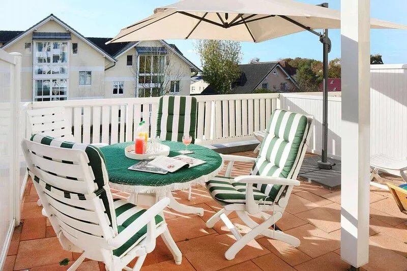 Baltic Sea vacation with a sunny terrace
