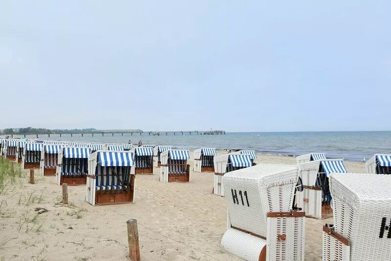 Geraeumiges Bunglow am Meer in Grundshagen