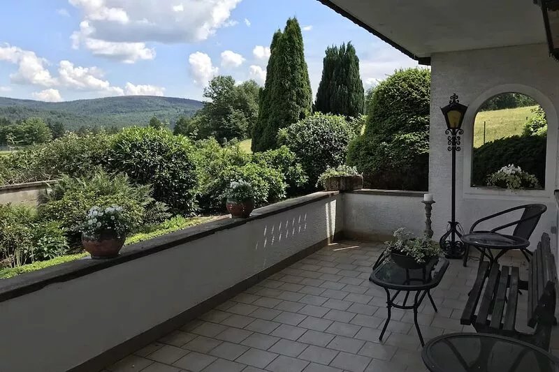 "The Enchanted Cottage" is a chic private garden apartment with gorgeous