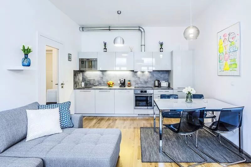Stay in a Sleek Flat near TV Tower