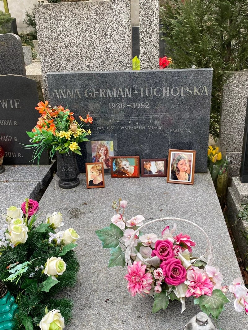 Grave of Anna German