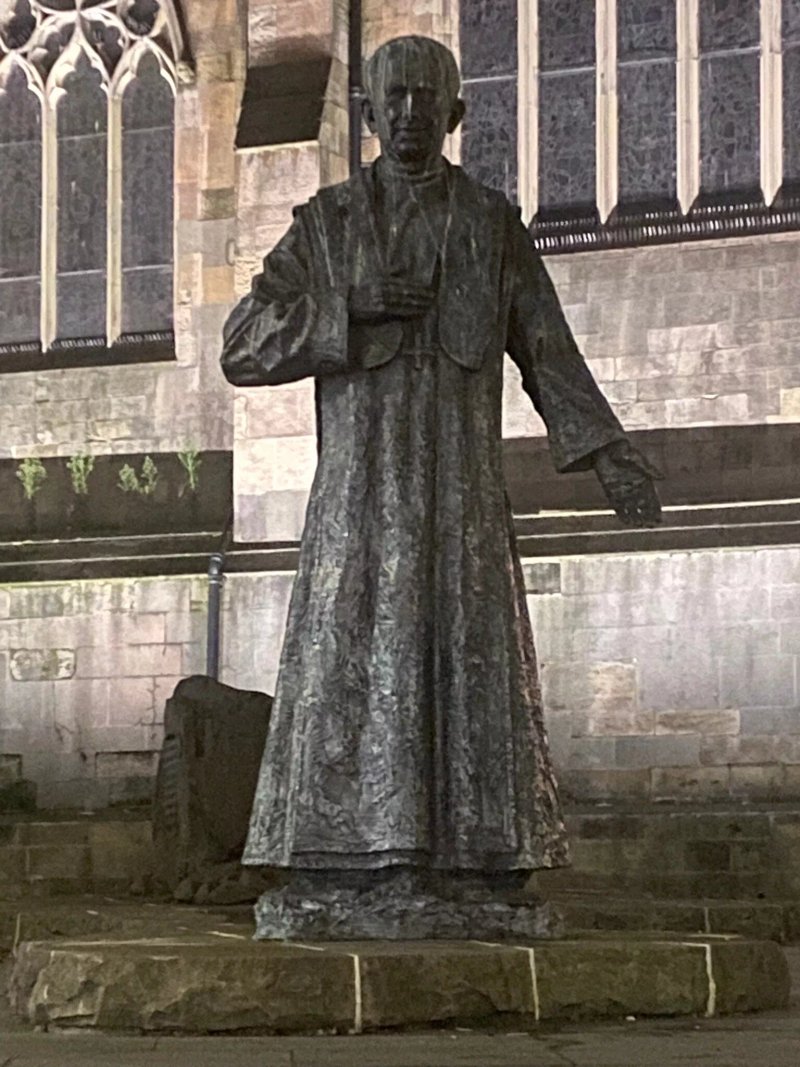 Cardinal Hume Statue