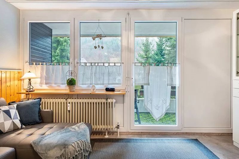 Studio Apartment 'Ferienwohnung mit Charme II' with Private Terrace, Balcony