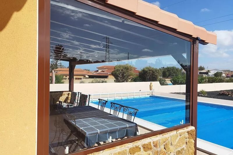 Villa Casa Del Sol 3 Bedrooms With Private Solar Covered Pool 12m x 6m WiFi