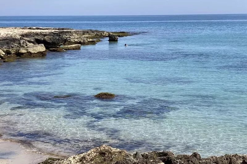 Apartment "Casa Del Riccio Fronte Mare" with Sea View, Private Garden