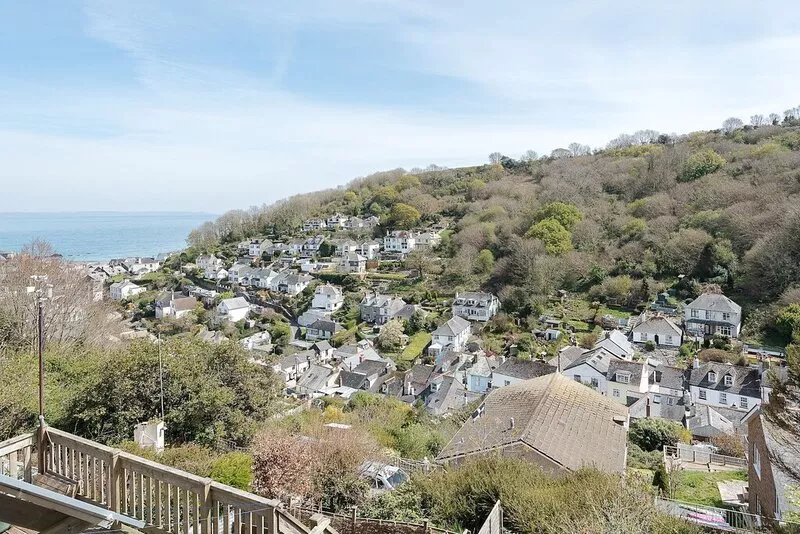 Stylish family house with superb views to the sea.