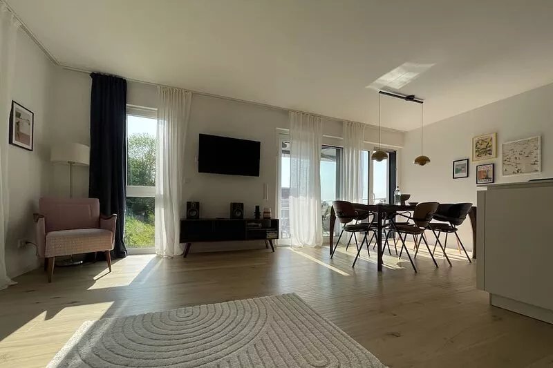 Cozy 3 room new apartment in a central location
