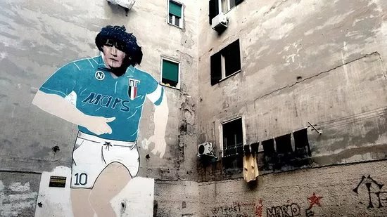 Murales Maradona 1990