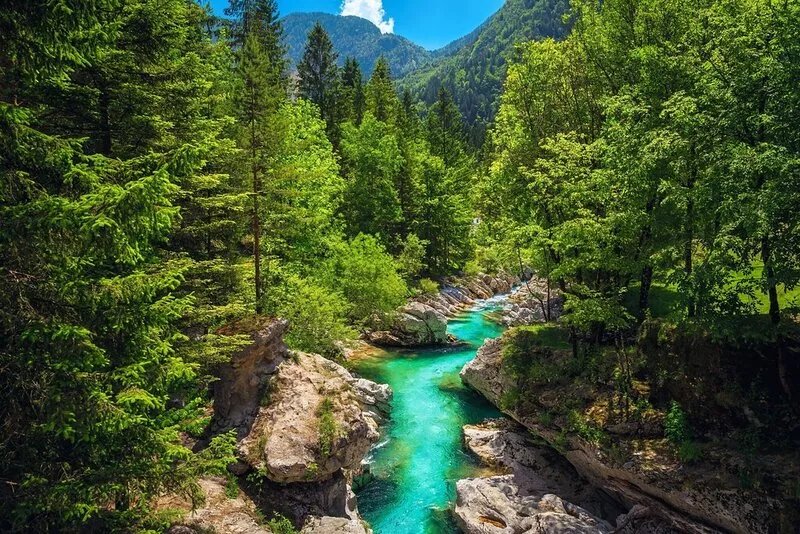 House By The Stream, Kanal ob Soči, Slovenia