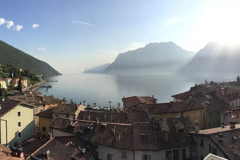 The house of the Winds in the center of Torbole