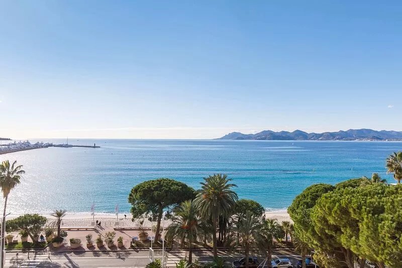 On la Croisette fabulous sea view 1 bed
