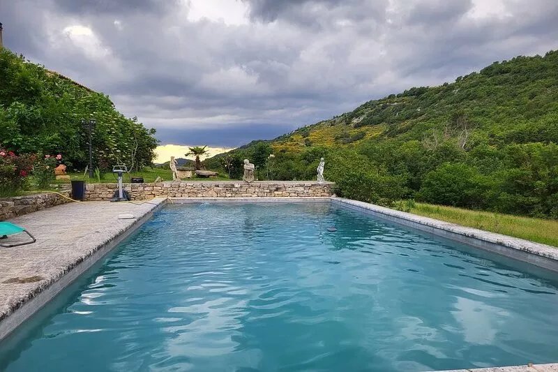 A holiday in the heart of nature. Gite in property, enclosed garden, swimming