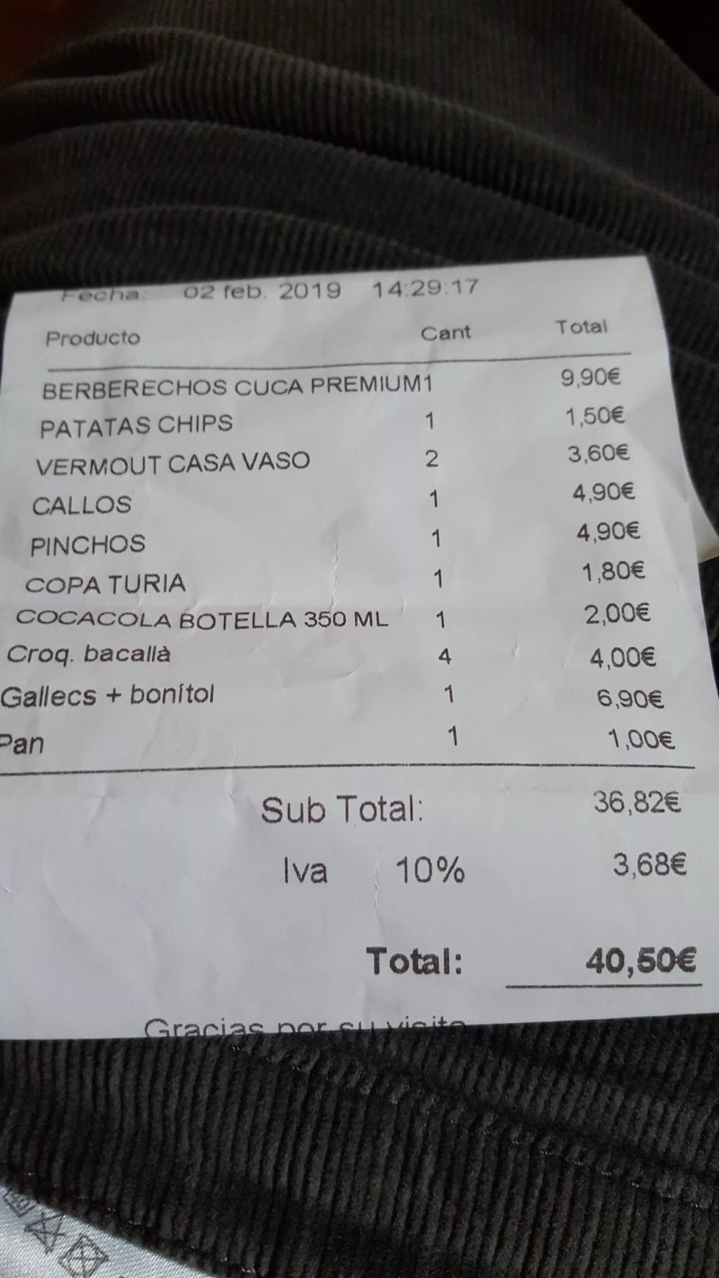 Vermut & Teca