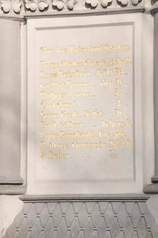 Denk- Und Mahnmal Des Krieges 1870/1871