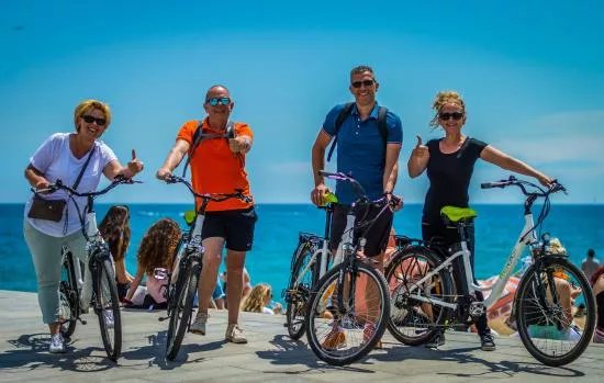 Photo Bike Tour Barcelona