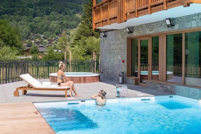 Beautiful residence with Spa in cozy Samoëns