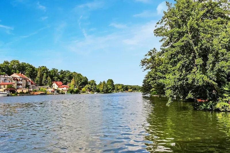 Picturesquely situated on a waterfront plot of approx.