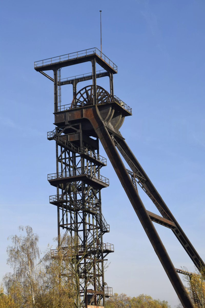 Zeche Radbod Schacht 1+2