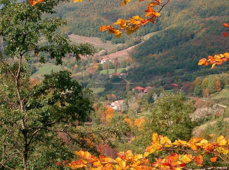 holiday home - 4 bedrooms, 3 bathrooms, kitchen in the middle of Tuscan mountain