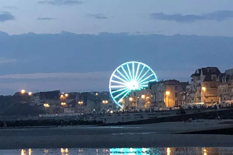 Vue Mer et Pieds dans l'Eau WIMEREUX