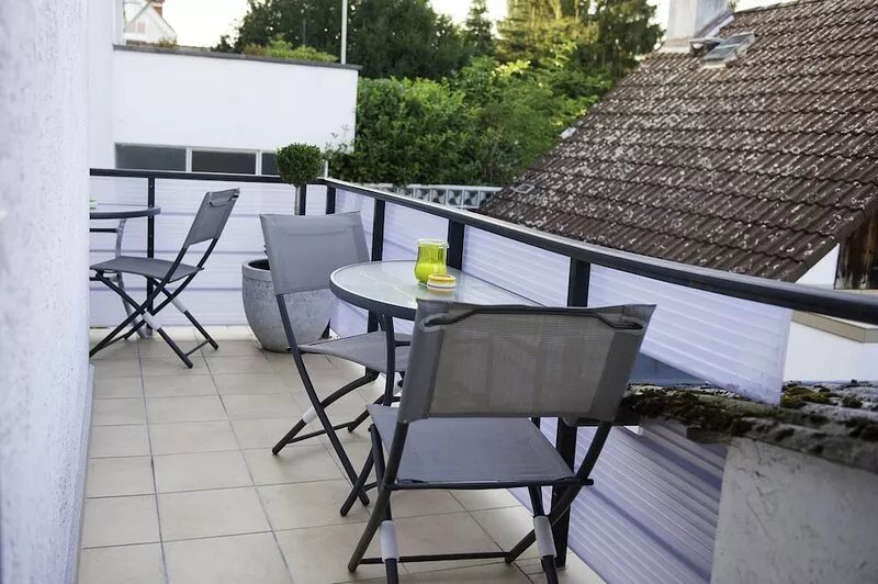 Apartment for 4 pers. with 2 bedrooms and 2 bathrooms, kitchen and balcony in