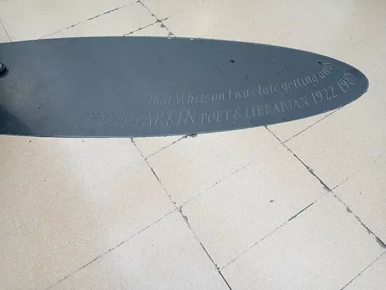 Statue Of Philip Larkin
