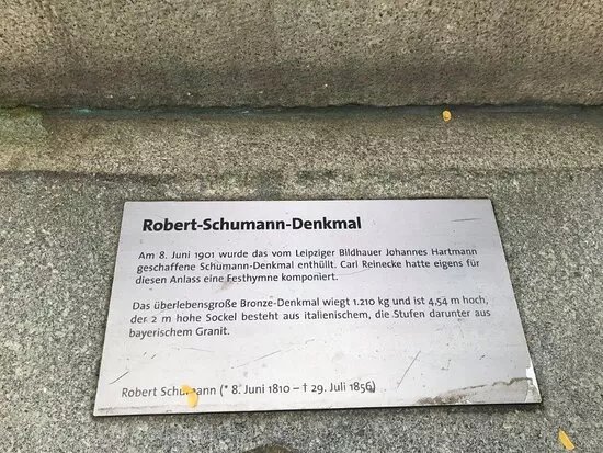 Robert Schumann-Denkmal