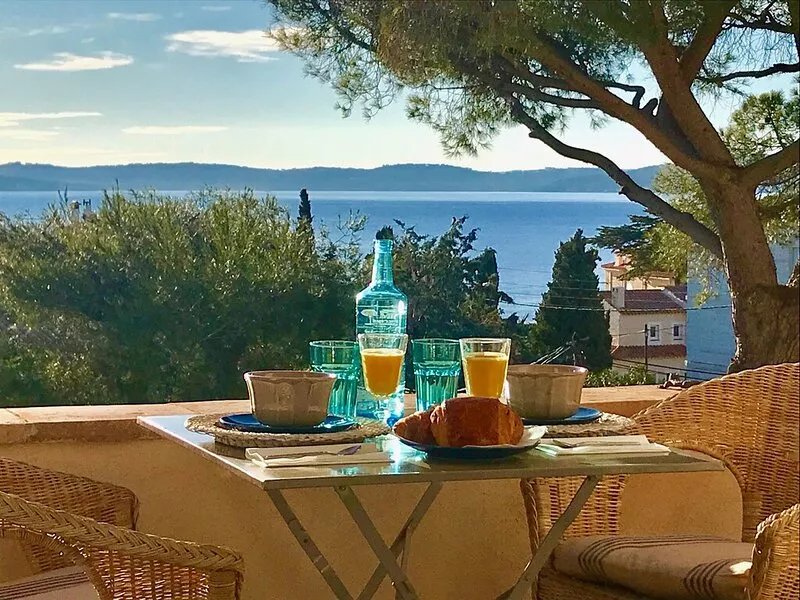 Sainte Maxime: Standing apartment in Provençal Bastide Very Beautiful Sea View