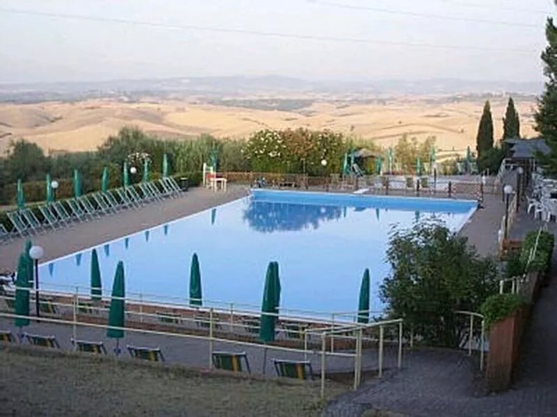 house in the historic village in the Tuscan hills