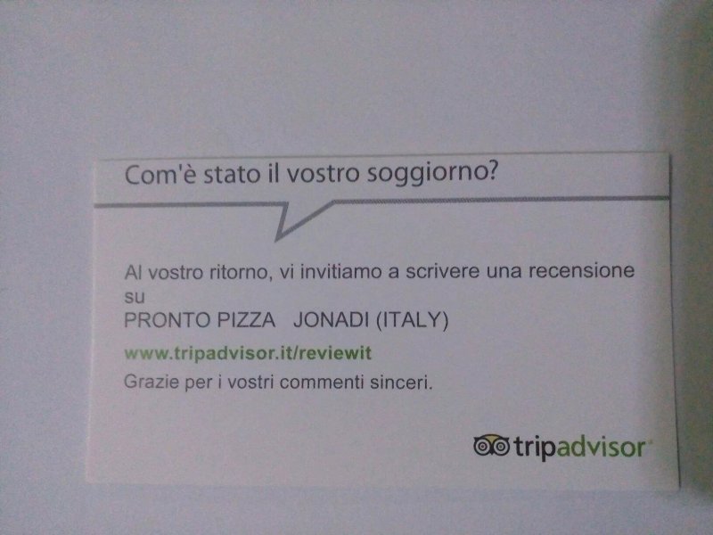 Pronto Pizza