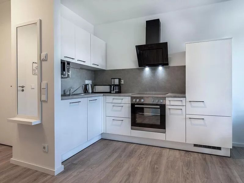 Modern apartment for a relaxing vacation by the Baltic Sea with a view of the