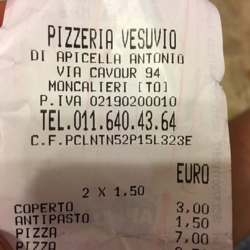 Pizzeria Vesuvio Di Apicella Antonio
