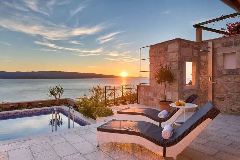 Villa Lipa-Brac - amazing  villa with sea views, a pool, close to the beach