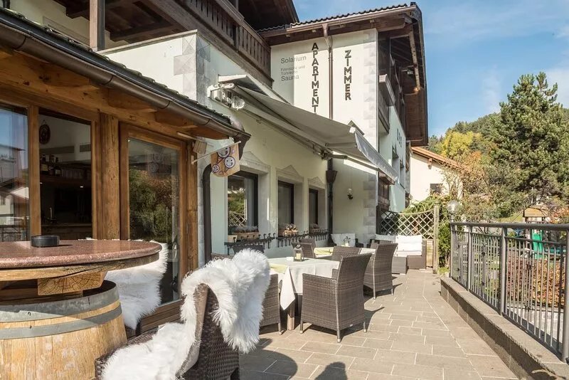 Apartment “Trocker Kastelrut 7” near Seiser Alm with Balcony, Whirlpool & Sauna