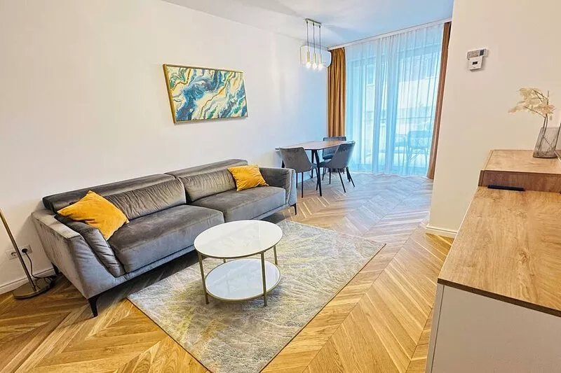 a spacious luxury apartment with parking