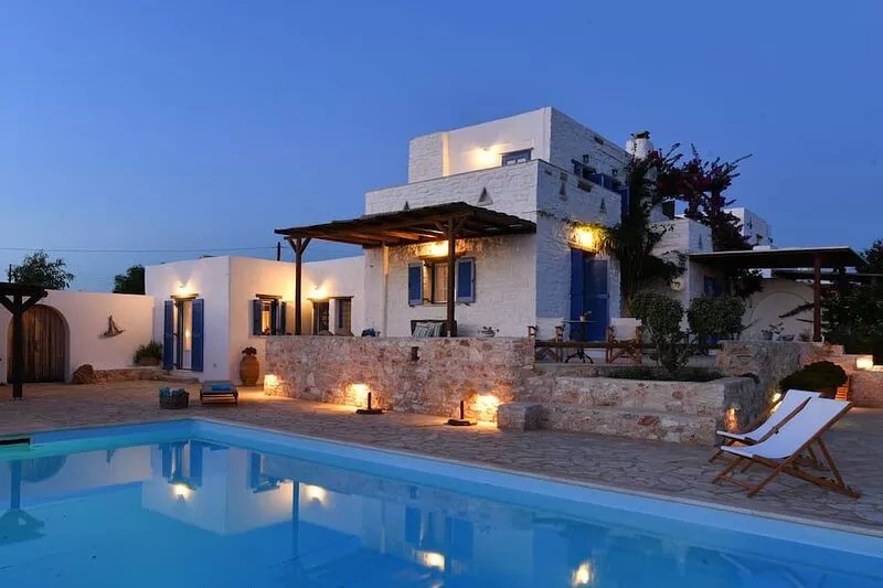 "Villa Lygeia" stunning Sea View, 3 Bedroom, Pool, BBQ