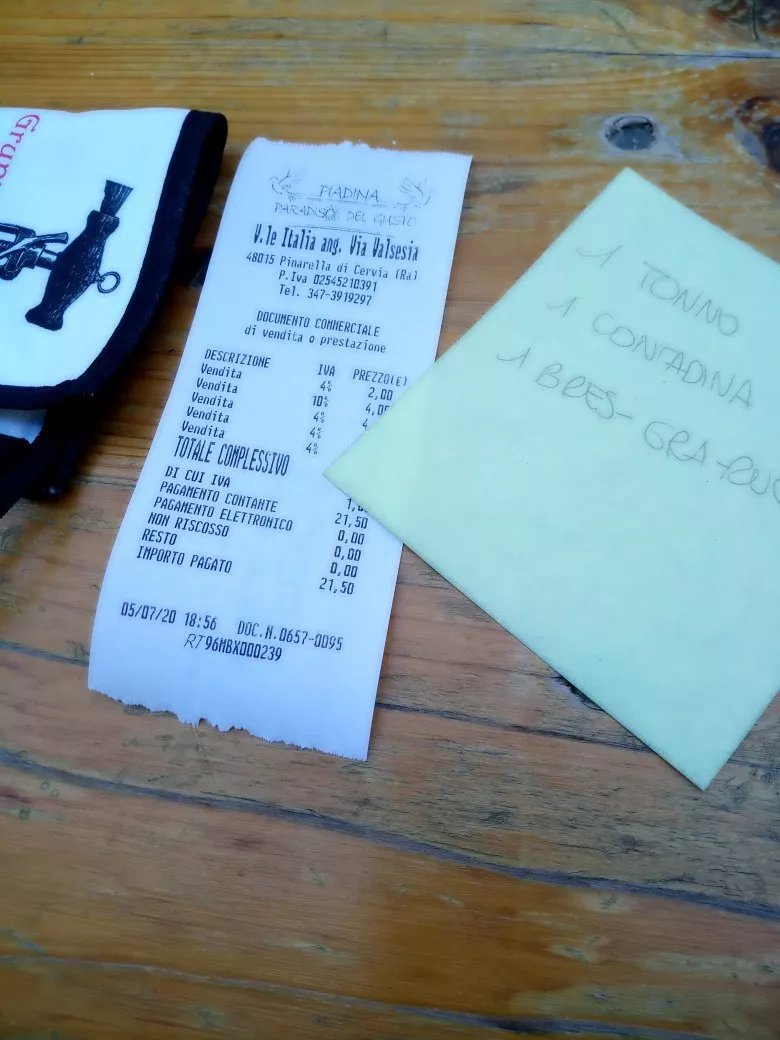 Piadineria "Il paradiso del Gusto"