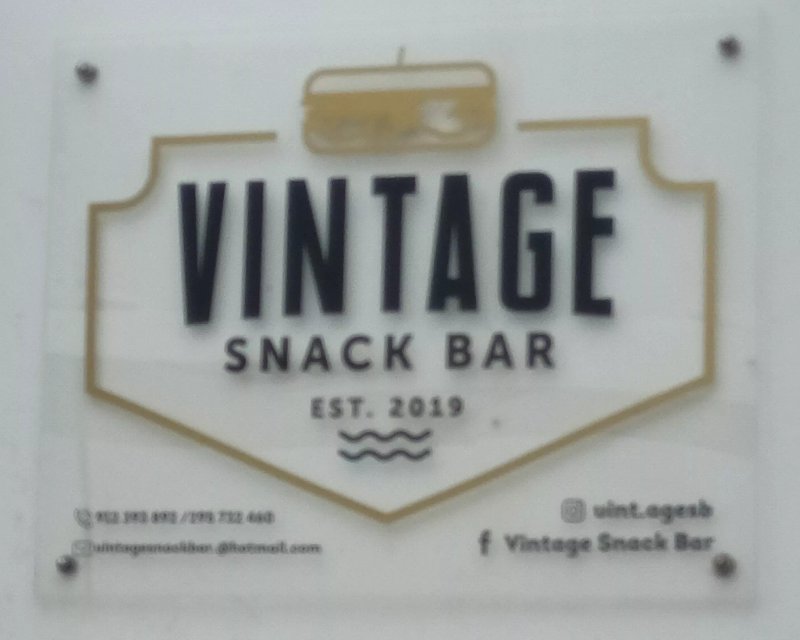 Vintage Snack Bar